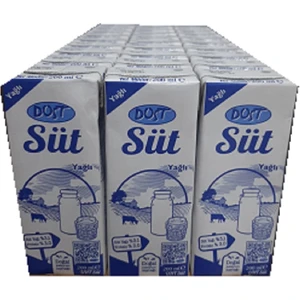 Süt 200 ml Sade  27'li Koli