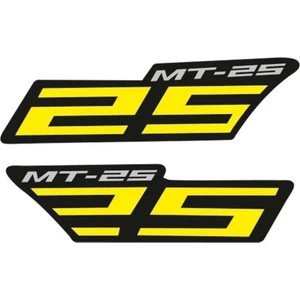 Yamaha Mt-25 Uyumlu Sarı Yan Stıcker Set