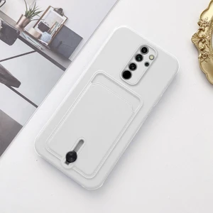 Xiaomi Redmi 9 Uyumlu Kılıf Zebana Kartlıklı Sweet Yumuşak Silikon Kılıf Beyaz