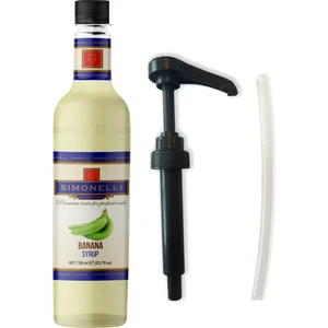 Kahve Şurubu Muz Aromalı 70 cl + Pompa
