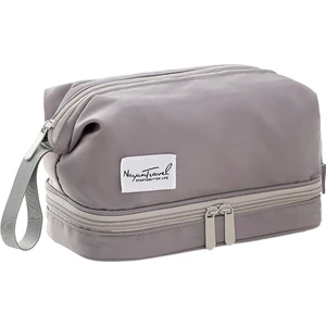 Makyaj Çantası - Çift Katlı Kozmetik Çantası, Büyük Tuvalet Çantası (Yurt Dışından)