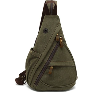 Kanvas Askılı Çanta: Erkek Kadın Crossbody Günlük Sırt Çantası (Yurt Dışından)