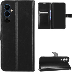 Tecno Pova Neo 2/LG6N Için Deri Cüzdan Telefon Kılıfı (Yurt Dışından)