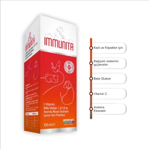 Immunita 100 ml Kedi ve Köpekler Için