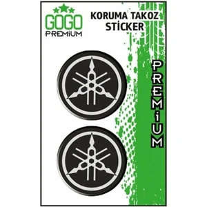 Yamaha Uyumlu 2 Koruma Takozu Ikili Damla Sticker