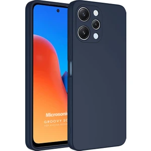 Xiaomi Redmi 12 Kılıf Groovy Soft Lacivert
