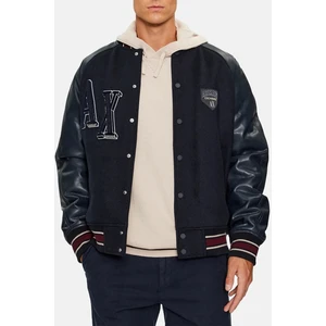 Armani Exchange Yünlü Kolej Yaka Regular Fit Bomber Ceket Erkek Ceket 6RZB21 Znıkz 1510