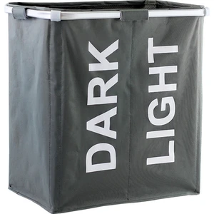 New Nollaig Çamaşır Sepeti Kirli Çamaşır Sepeti Ev Organizasyonu Oxford Kumaş Katlanabilir Çift Bölmeli Kirli Çamaşır Sepeti (Yurt Dışından)