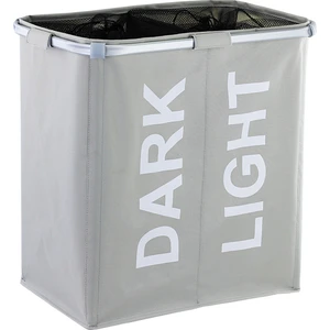 New Nollaig Çamaşır Sepeti Kirli Çamaşır Sepeti Ev Organizasyonu Oxford Kumaş Katlanabilir Çift Bölmeli Kirli Çamaşır Sepeti (Yurt Dışından)