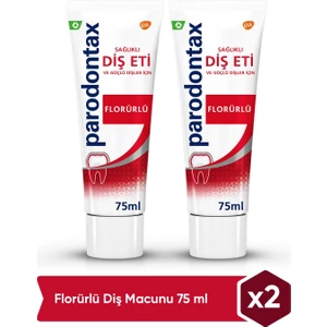 Florürlü Diş Macunu 75 ml x 2 Adet