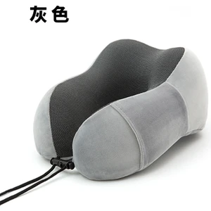 New Nollaig Boyun Yastıkları Seyahat Boyun Yastığı Araç Boyun Yastığı Seyahat Manyetik Kumaş Servikal U-Şekilli Yastık Boyun Yastığı (Yurt Dışından)