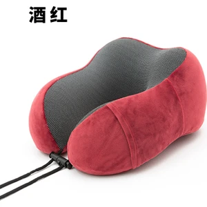 New Nollaig Boyun Yastıkları Seyahat Boyun Yastığı Araç Boyun Yastığı Seyahat Manyetik Kumaş Servikal U-Şekilli Yastık Boyun Yastığı (Yurt Dışından)