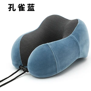 New Nollaig Boyun Yastıkları Seyahat Boyun Yastığı Araç Boyun Yastığı Seyahat Manyetik Kumaş Servikal U Şekilli Yastık Boyun Yastığı (Yurt Dışından)