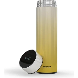 PSH01 Dijital Göstergeli Termos 500ML  Gold