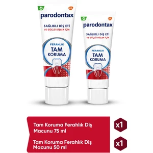 Tam Koruma Ekstra Ferah 75 ml + Parodontax Tam Koruma Ekstra Ferah 50 ml