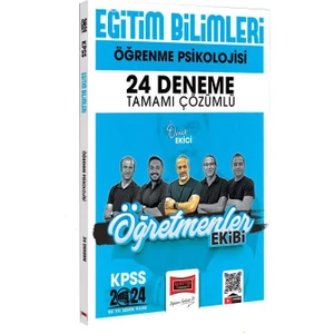 Yargı Yayınevi 2024 KPSS Eğitim Bilimleri Öğretmenler Ekibi Öğrenme Psikolojisi Tamamı Çözümlü 24 Deneme