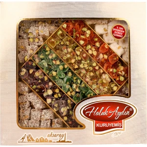 Haluk Aydın Kuruyemiş Fitil & Çifte Kavrulmuş Lokum 595 gr