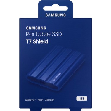 Samsung T7 Shield 1TB MU-PE1T0R/WW 1050MB - 1000MB USB 3.2 Fiyatı