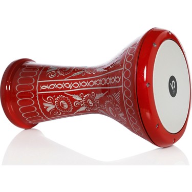 Darbuka Egiziana Vatan 22 Cm - Tamburo A Calice In Pelle Sintetica, Nero, Ideale Per Musica Etnica - Foto 5
