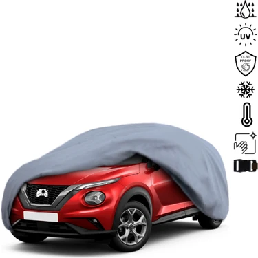 Teksin Nissan Juke 2 (2019-) Araba Brandası Su Geçirmez Miflonlu 4 Mevsim Kullanıma