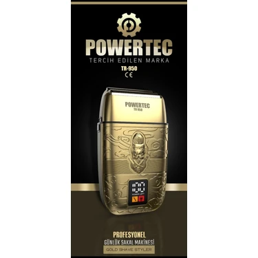 Powertec TR-950 Günlük Sakal Traş