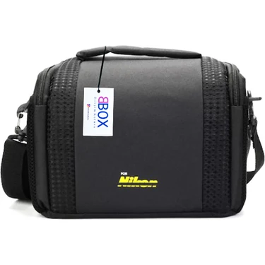 Nikon Kare Model Taşıma Çantası Sert Süngerli 27x20x16 cm Ebatlarında Güçlü