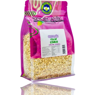 Beyorganik Doğal, Katkısız Organik Yulaf Ezmesi - 500 gr, Tekli
