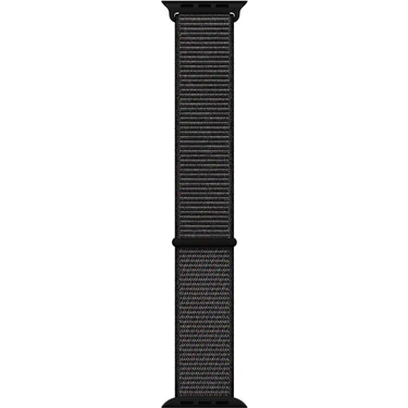 Microsonic Apple Watch Series 9 45MM Hasırlı Kordon Woven Sport Loop