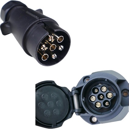 Karavan Römork Fiş Priz Takım Plastik 12V - 7 Pin