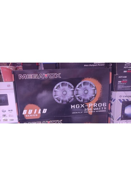 Mgx-Pro 350W 120 Rms Kurşun Göbek 16 cm Midrange