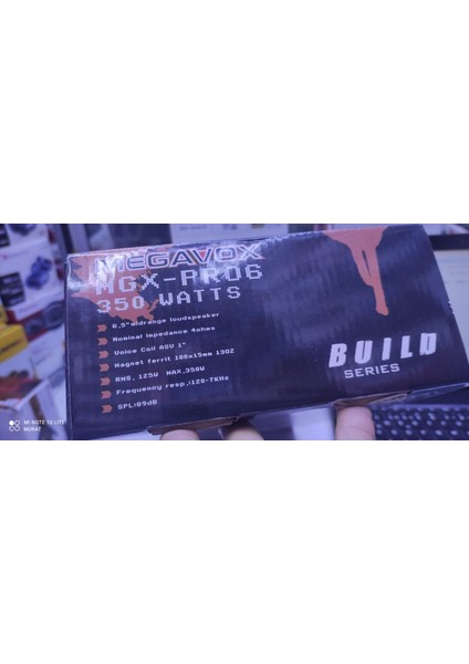 Mgx-Pro 350W 120 Rms Kurşun Göbek 16 cm Midrange