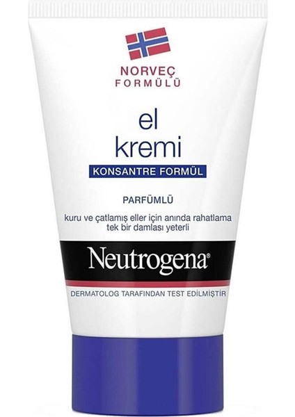 Konsantre Formül Nemlendirici Parfümlü El Kremi 50 ml 2 Adet