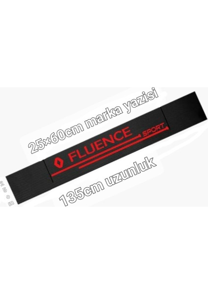 Opel Corsa Için Karbon Ön Cam Oto Sticker