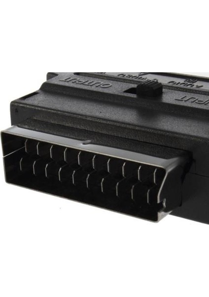 Scart To Rca Skart Tos Av Svideo Çevirici Dönüştürücü Adaptör modelleri