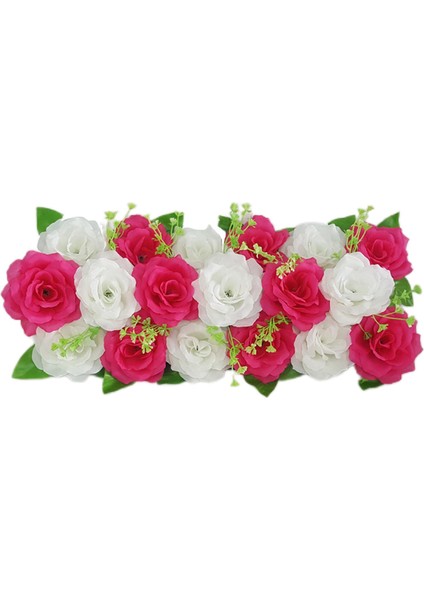 Masa Koşucusu Düğün Masası Centerpieces Gül Kırmızı ve Beyaz (Yurt Dışından) fiyatları