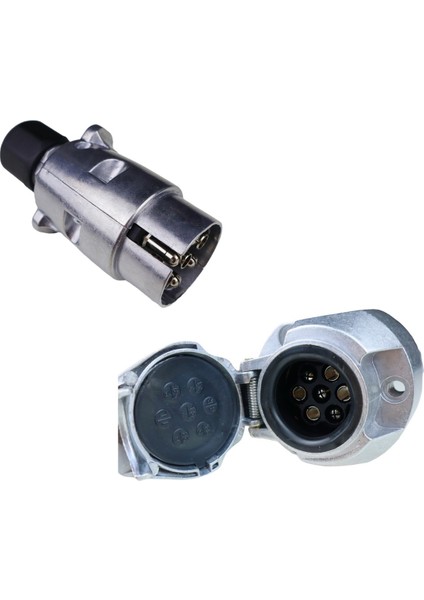 Karavan Römork Alüminyum Fiş Priz Takım 12V -7 Pin