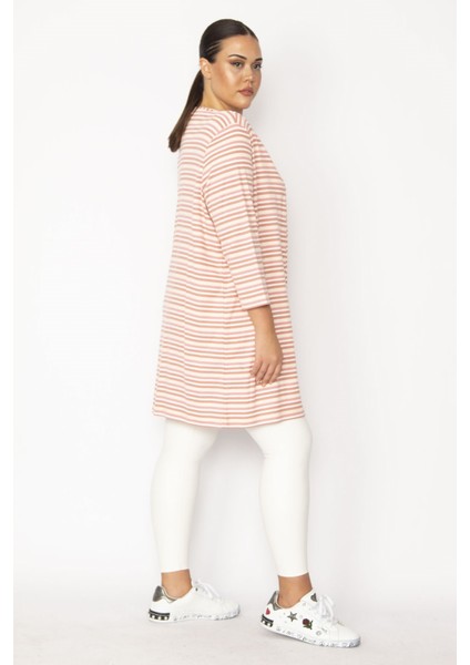 Kadın Haki Çizgili Viskon Hırka 65N28700 modelleri