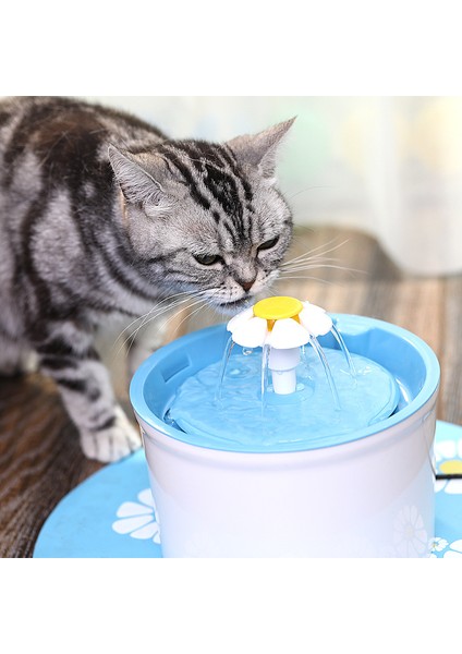 Kedi Evcil Hayvan Su Sebili Klasik Penceresiz Otomatik Sirkülasyonlu Su Sebili Akıllı Su Besleyici (Yurt Dışından)