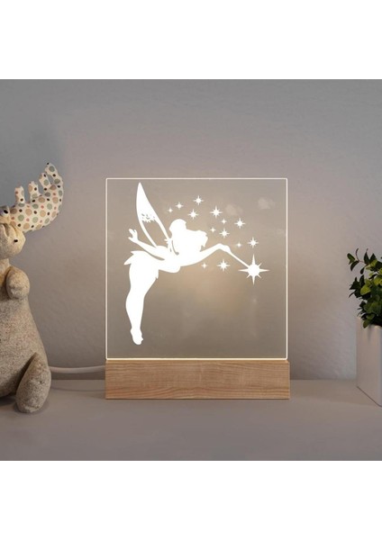 LED Lambası Fotoğraf Çerçevesi Lambası Çalışma Odası Ev Hediye Peri (Yurt Dışından)