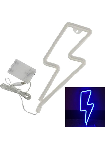 LED Neon USB Düğün Işığı Mavi (Yurt Dışından)