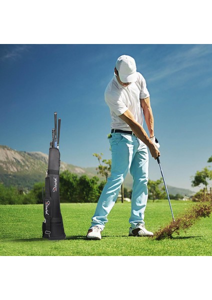 Golf Kulübü Çantası Örgü Cepli Ayarlanabilir Omuz Askılı Çantası (Yurt Dışından) fiyatları