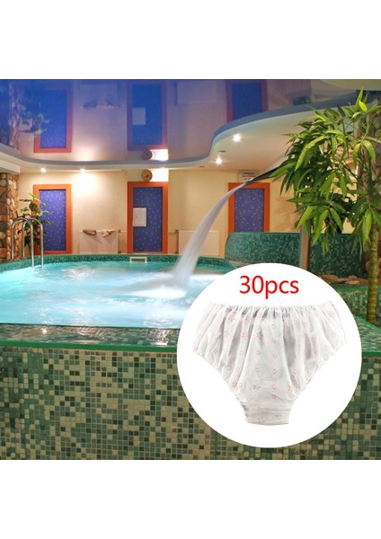 30 Tek Kullanımlık Külot Spa Malzemeleri Için Ayrı Ayrı Sarılmış (Yurt Dışından) modelleri