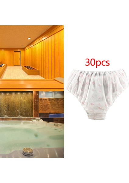 30 Tek Kullanımlık Külot Spa Malzemeleri Için Ayrı Ayrı Sarılmış (Yurt Dışından) fırsatları