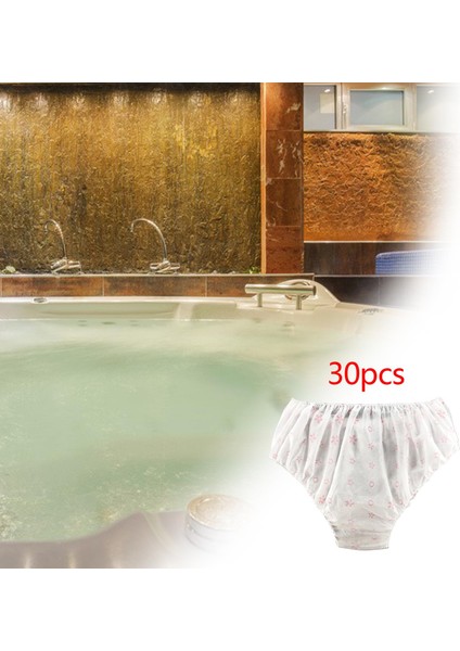 30 Tek Kullanımlık Külot Spa Malzemeleri Için Ayrı Ayrı Sarılmış (Yurt Dışından) indirimleri