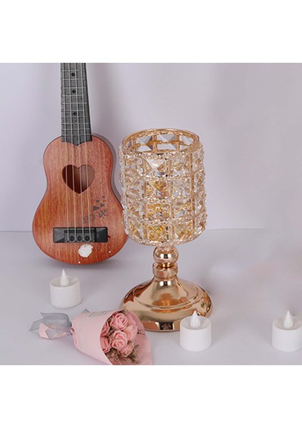 Yıldönümü Partisi Düğün Üstü Için Mumluk Ş Standı 10X18CM (Yurt Dışından)