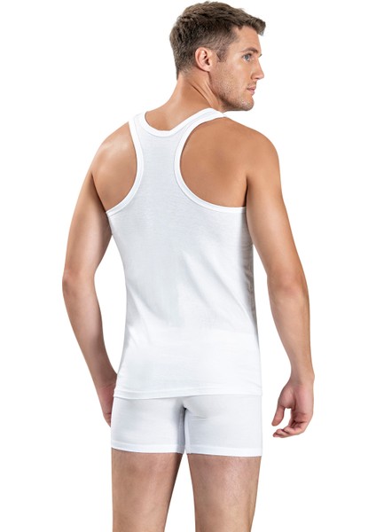 Erkek Pamuklu Rambo Atlet 6"li Paket