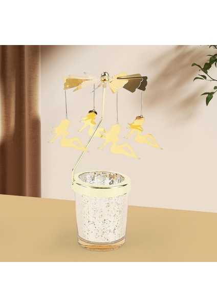 Dönen Ş Çay Işık Tutacağı Favor Hediye Mumluk Kız (Yurt Dışından) modelleri