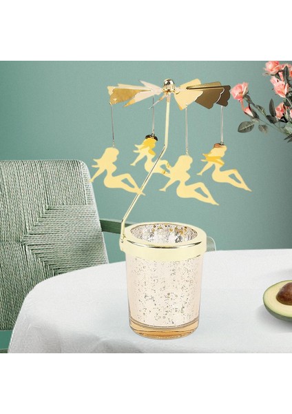 Dönen Ş Çay Işık Tutacağı Favor Hediye Mumluk Kız (Yurt Dışından) fırsatları