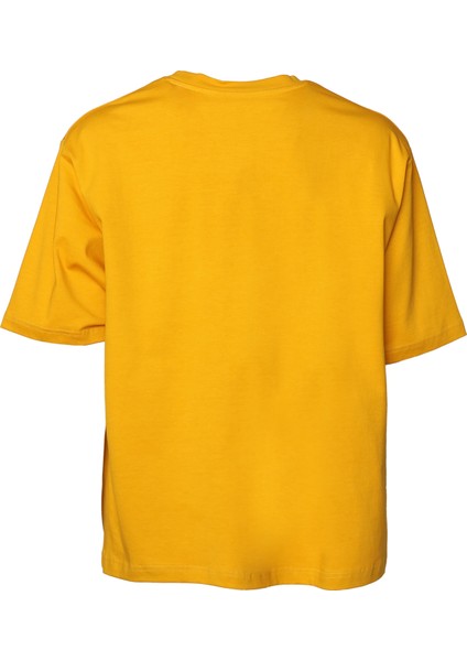 Hml Yns Oversize T-Shırt SS Erkek Sarı T-Shirt 911767-5134 modelleri