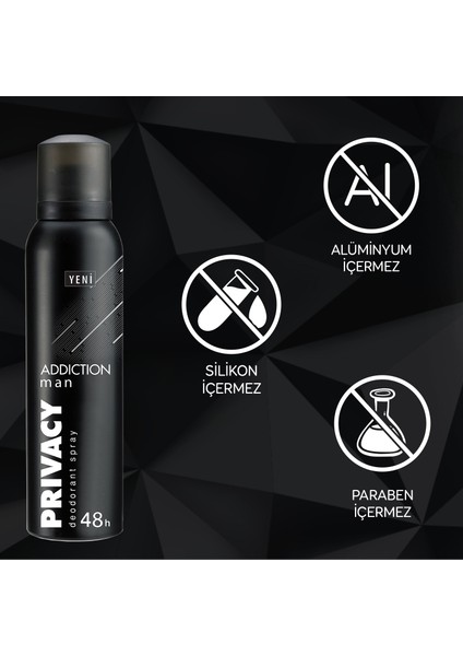 Man Addiction Erkek Deodorant 6X150 ml